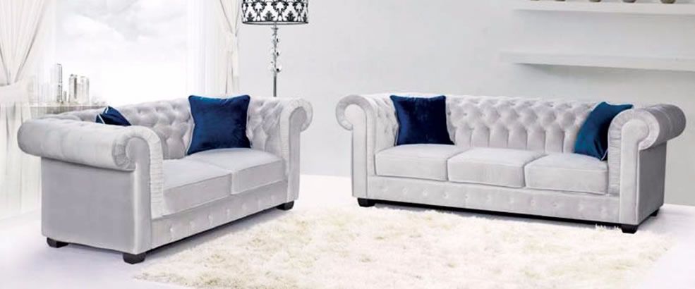 Chesterfield Two Piece Fabr...