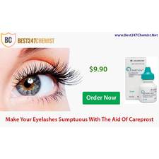 Get Sumptuous Eyelashes And Treat Glaucoma With Careprost