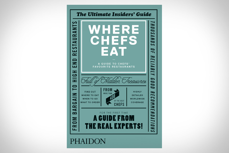 Where Chefs Eat - Book