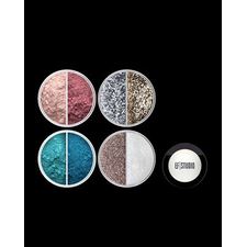 ef studio pigment powder, glitter & eye gloss set made in canada