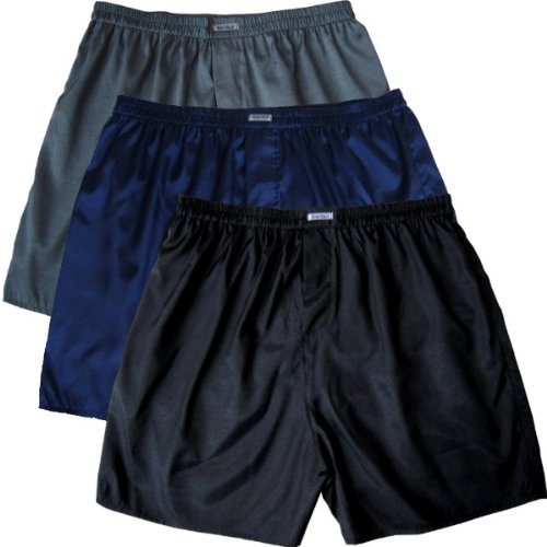 Black Blue Gray Boxer Short...