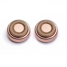 Replacement Head for Gold-Plated Epilator for Facial Hair Removal