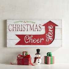 Christmas Cheer LED Light-Up Wall Decor | Pier 1 Imports