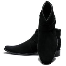 AT Classic Men's Suede Leather Boots - Black | Casual Shoes for footwear-store - HomeShop18.com
