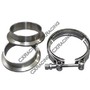 CXRacing 2.5" V-Band Clamp and 2.5" I.D. Flanges 