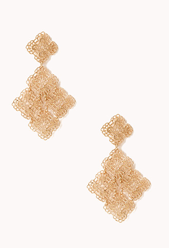 Floral Cutout Earrings | FO...