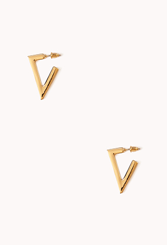 Triangular Hoops | FOREVER2...