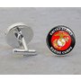 USMC Marine Corps Sterling Silver Cufflinks