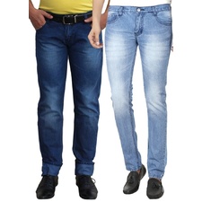 Ben Carter Men's Cotton Denim Jeans - Set Of 2 - HomeShop18.com