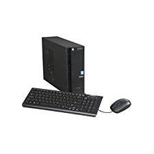 2017 Acer Aspire AXC Slim Desktop PC, Intel Celeron N3050 Dual-Core Processor, 4GB RAM, 500GB 7200RPM Hard Drive, DVD Writer, HDMI, VGA, Keyboard   Mouse, Windows 10, Black | Jodyshop