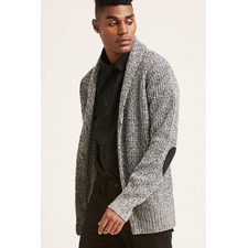 Marled Shawl Collar Cardigan