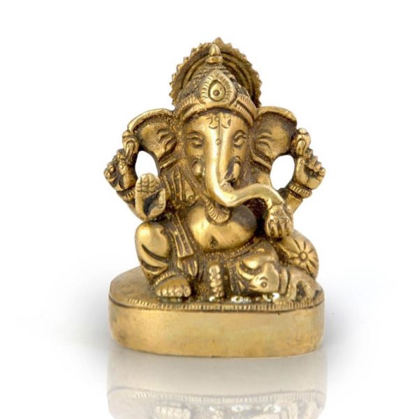 Lord Ganesha  Brass Sculptu...