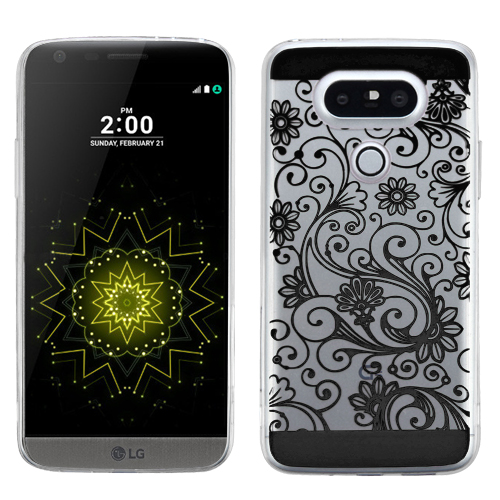 LG G5 Black four-leaf Clove...