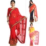 Buy Kutch Stone & Mirror Work Saree By Ethnic Basket (Pick Any 1)