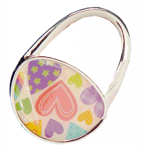 BAG HANGER, HEARTS