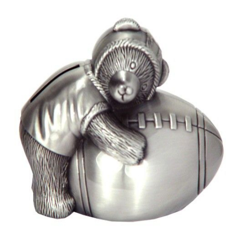 BEAR M.B, W/FOOTBALL