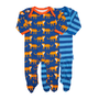 Tiger Babygrows 2 Pack - Organic Cotton