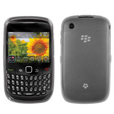Blackberry Curve 8520 Semi Transparent Smoke Skin Case Cover :: Android Cell Phone Cases