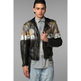 Rag Union x Urban Renewal Leather Studded Foiled Biker Jacket