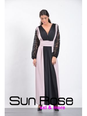 Dress maxi two color in s.j...