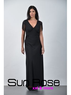Dress long long-sleeved wit...
