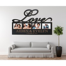 חיתוך אהבה קולאז לקיר