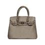 A-SHU DESIGNER STYLE SILVER GREY MULTI-COMPARTMENT HOLDALL HANDBAG – A-SHU.CO.UK