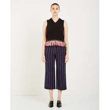 CARVEN FRINGED KNIT TOP