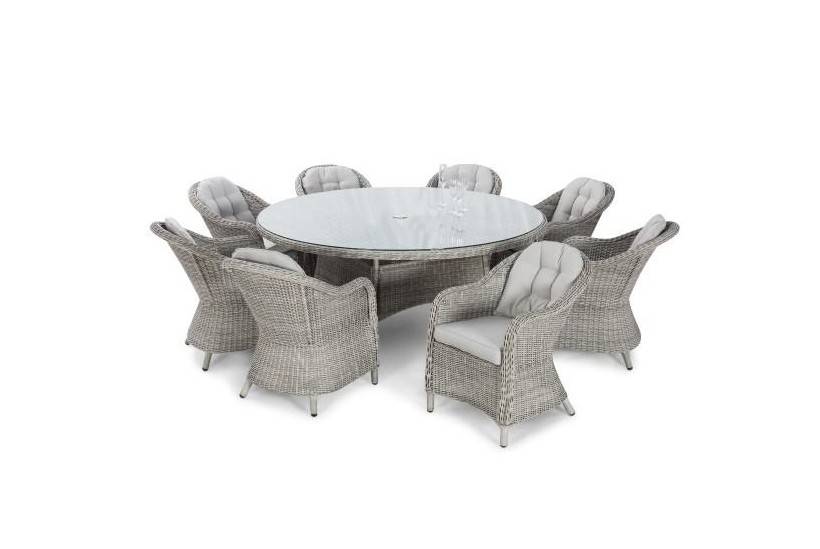 OXFORD 8 SEAT ROUND DINING ...