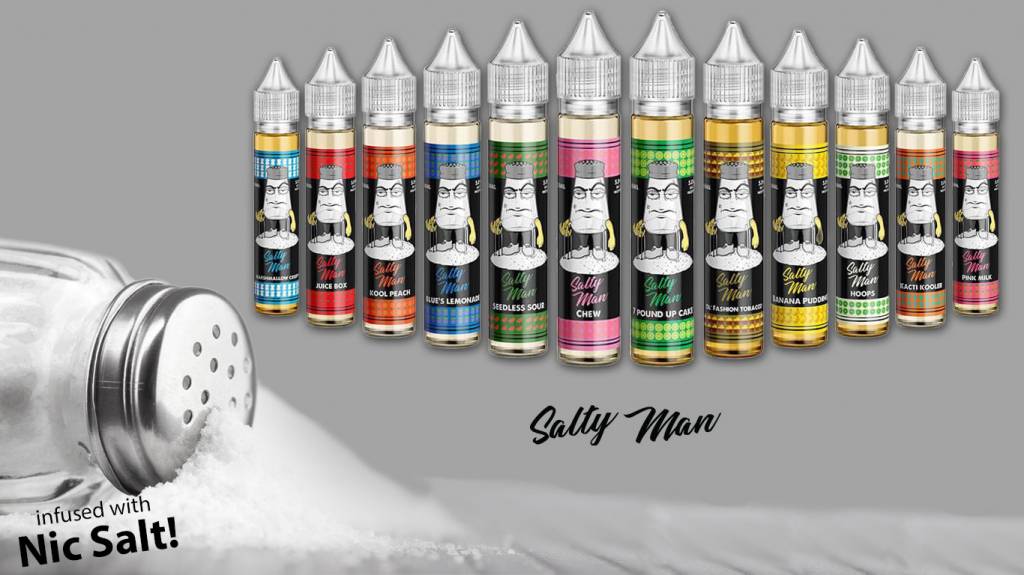 Salty Man nicotine salt e-l...