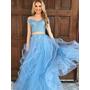 Sexy Prom Dresses A-line Off-the-shoulder Long Prom Dress Chic Evening Dress JKL675