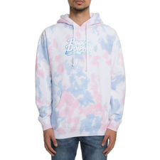 The NU Script Pullover Hoodie in Blue