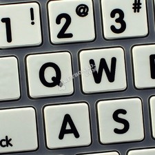 Apple English Large Lettering (Upper Case) non-transparent keyboard sticker