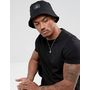 ASOS Bucket Hat In Black Wi...