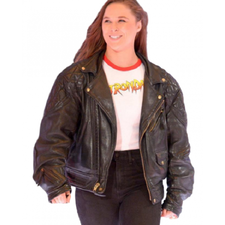 WWE Ronda Rousey Motorcycle Leather Jacket