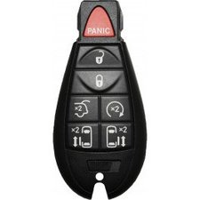 2011 - 2016 Chrysler Town & Country 7 Button Proximity Fobik Key - Emergency key included - IYZ-C01C
