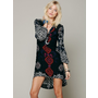Free People Peacemaker Print Shapeless Dress at Free People Clothing Boutique