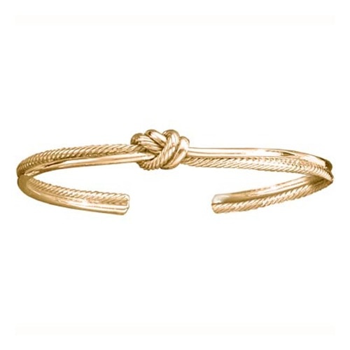 14kt Crew Knot Cuff Bracele...