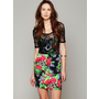 Free People Lace Overlay Bodycon at Free People Clothing Boutique