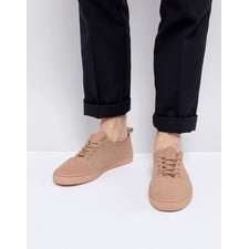  Lace Up Sneakers In Pink Suede