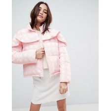  Gingham Padded Jacket