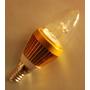 LED Candle Bulb 1x3w SES Gold