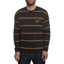 The S & F Striped Long Sleeve in Black