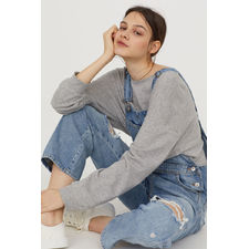 Denim Bib Overalls | Denim blue