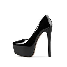 High Heel Stileto Tacones altos negro