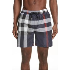 Burberry Guildes Check Swim Trunks