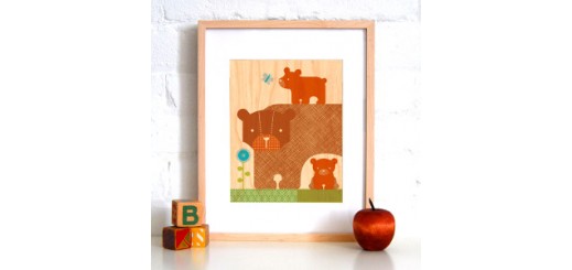 Baby Bear Print