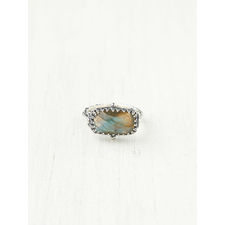 Becky Kelso Rectangle Stone Ring at Free People Clothing Boutique