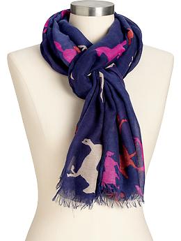 Women's Gauze Animal-Print ...