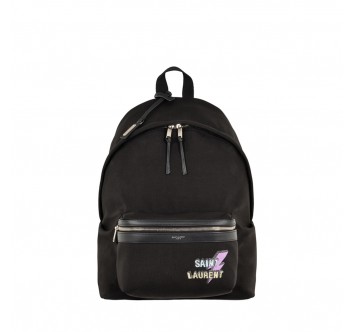 Logo-print backpack